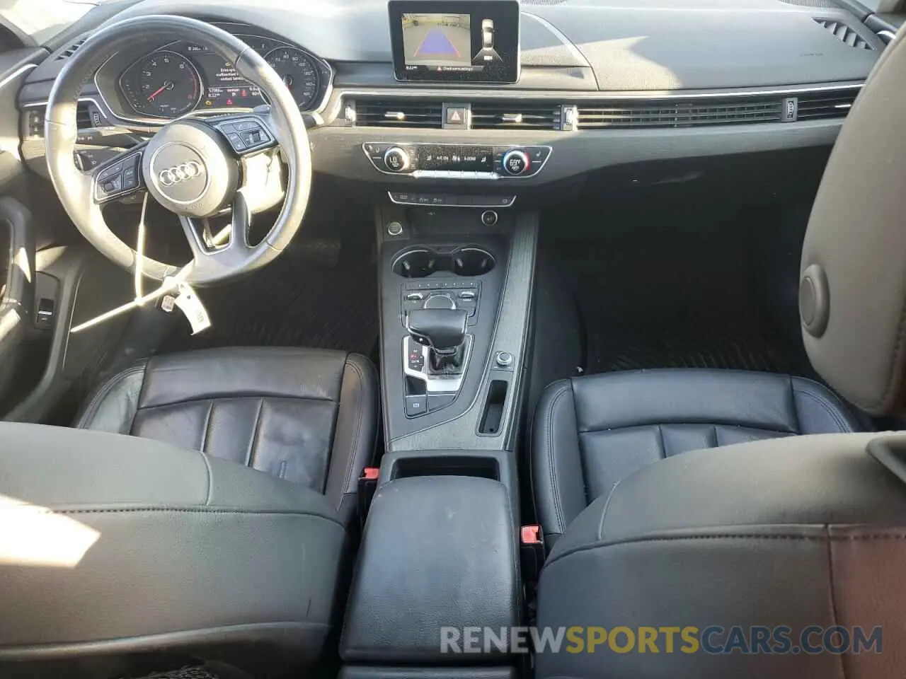 8 fotografías del automóvil dañado WAUGMAF41KN007643 AUDI A4 2019