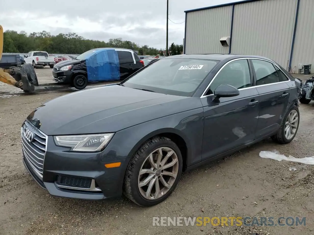1 fotografías del automóvil dañado WAUGMAF42KN007361 AUDI A4 2019