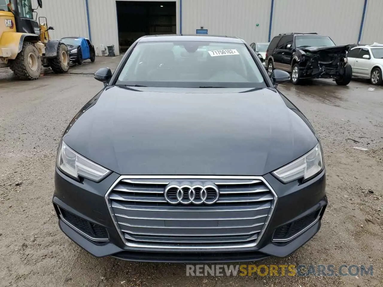 5 fotografías del automóvil dañado WAUGMAF42KN007361 AUDI A4 2019