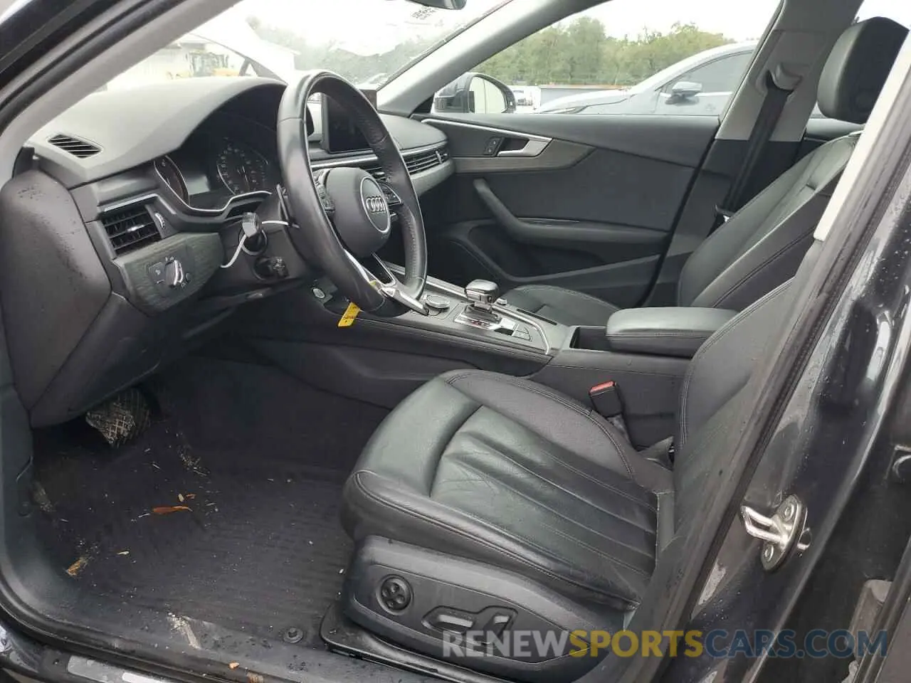 7 fotografías del automóvil dañado WAUGMAF42KN007361 AUDI A4 2019