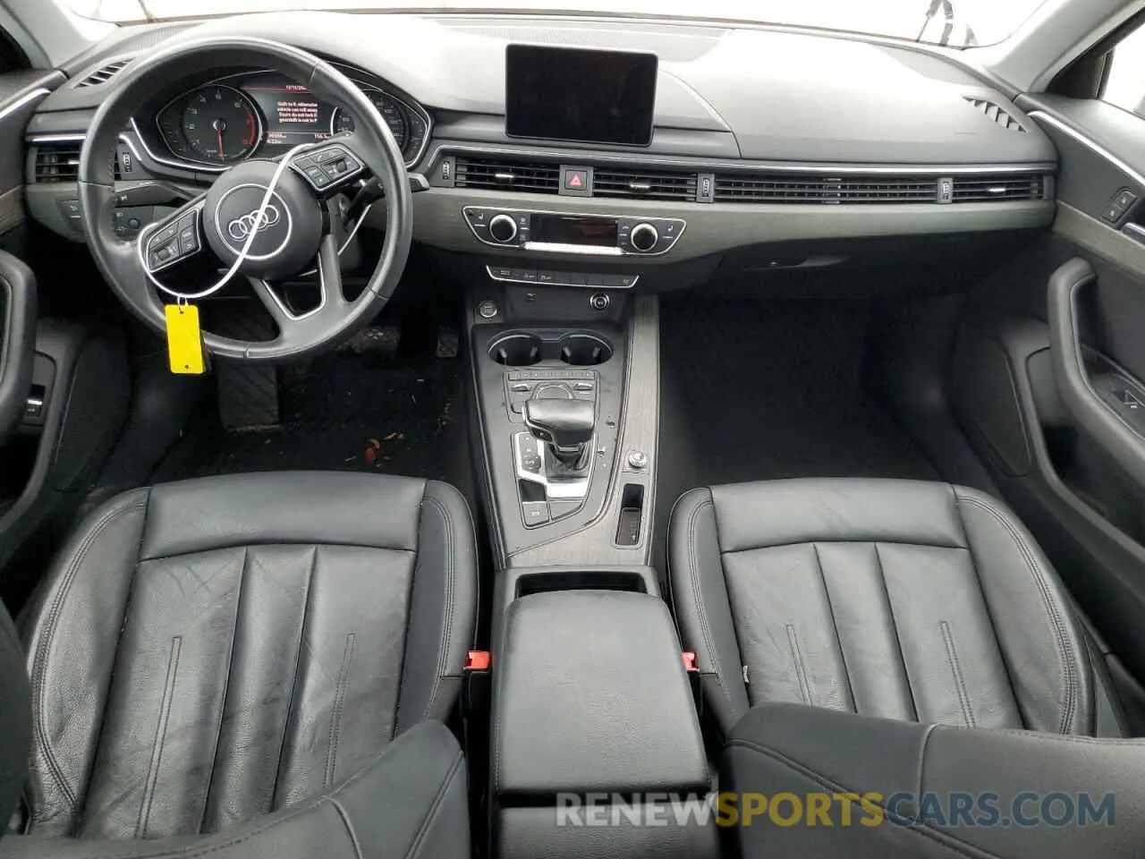 8 fotografías del automóvil dañado WAUGMAF42KN007361 AUDI A4 2019