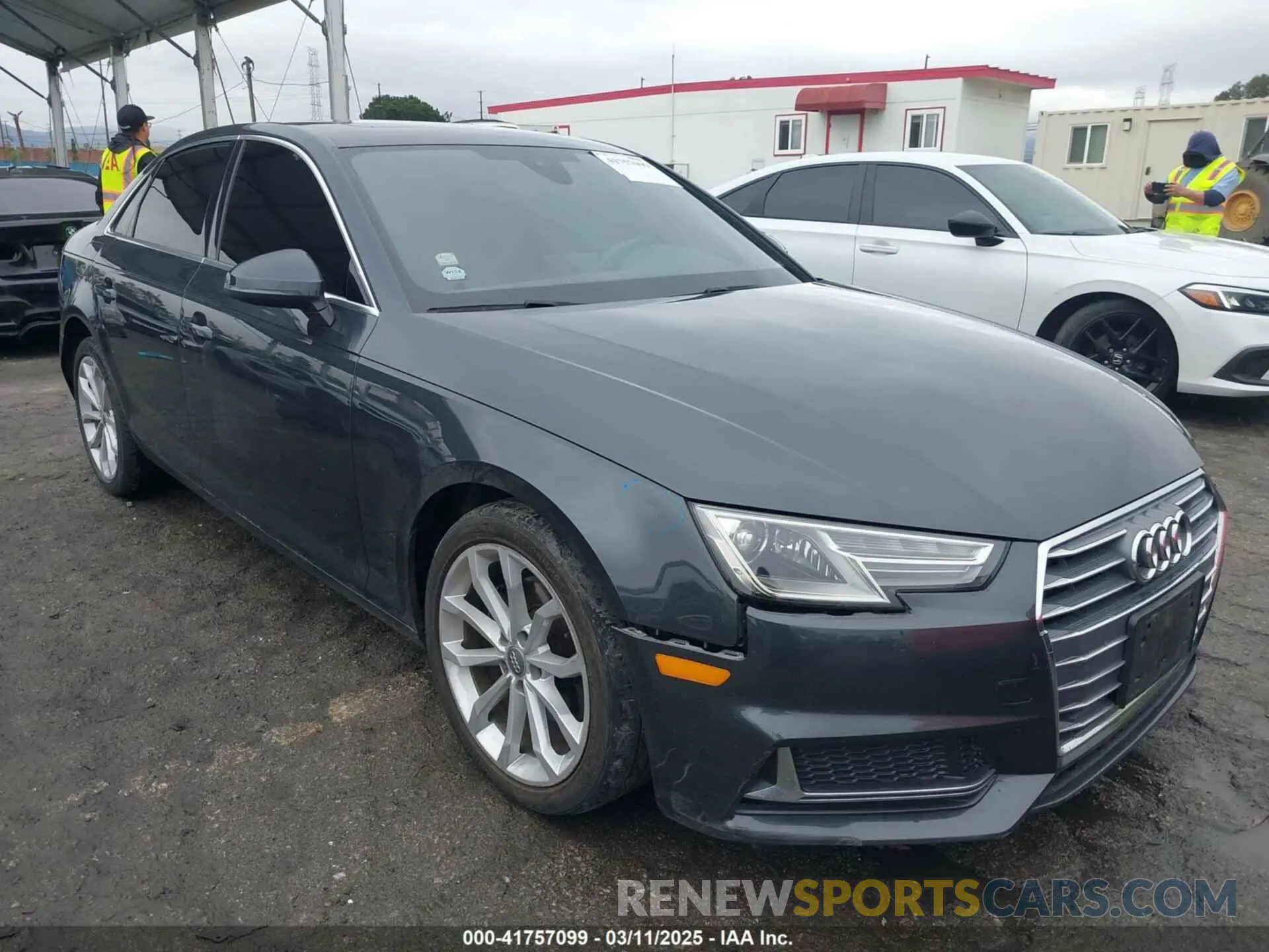 1 fotografías del automóvil dañado WAUGMAF44KA060327 AUDI A4 2019
