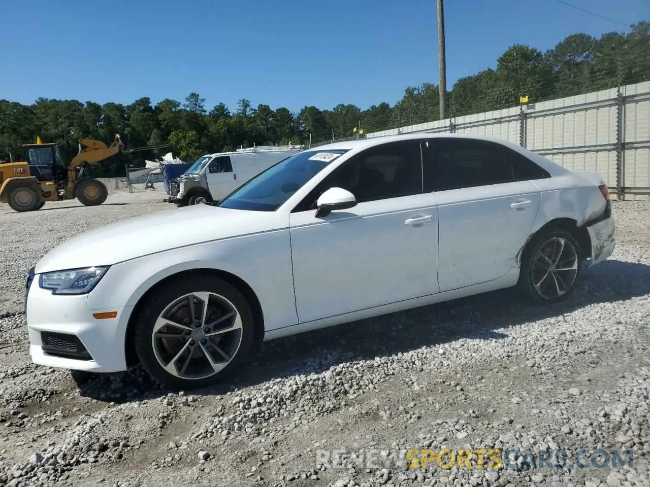 1 fotografías del automóvil dañado WAUGMAF45KA113486 AUDI A4 2019