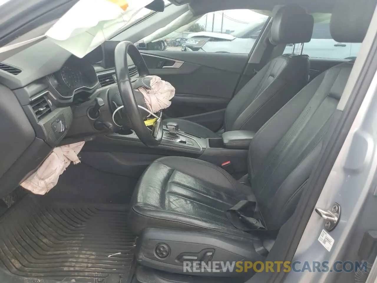 7 fotografías del automóvil dañado WAUGMAF45KN014935 AUDI A4 2019