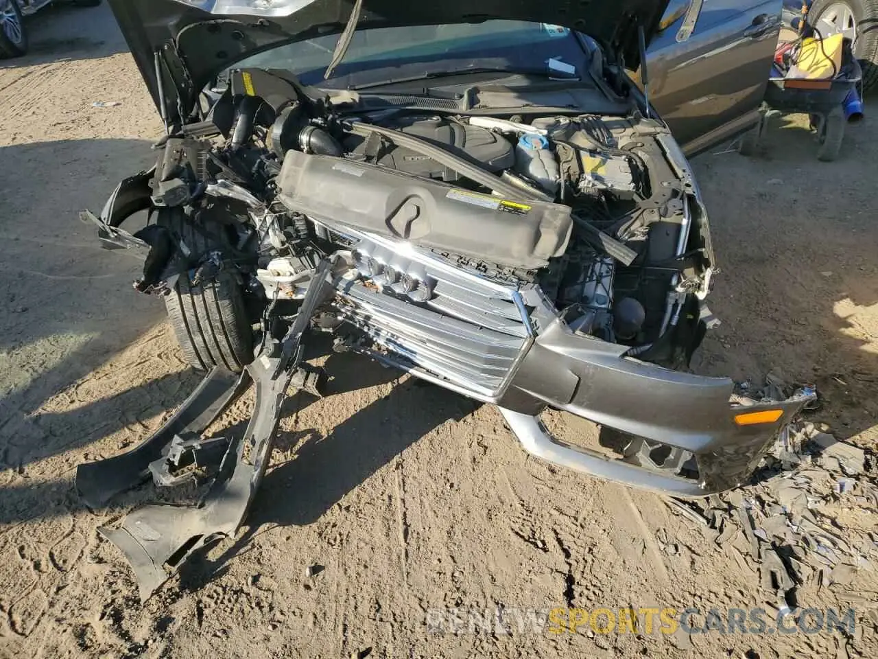 11 fotografías del automóvil dañado WAUGMAF47KA022297 AUDI A4 2019
