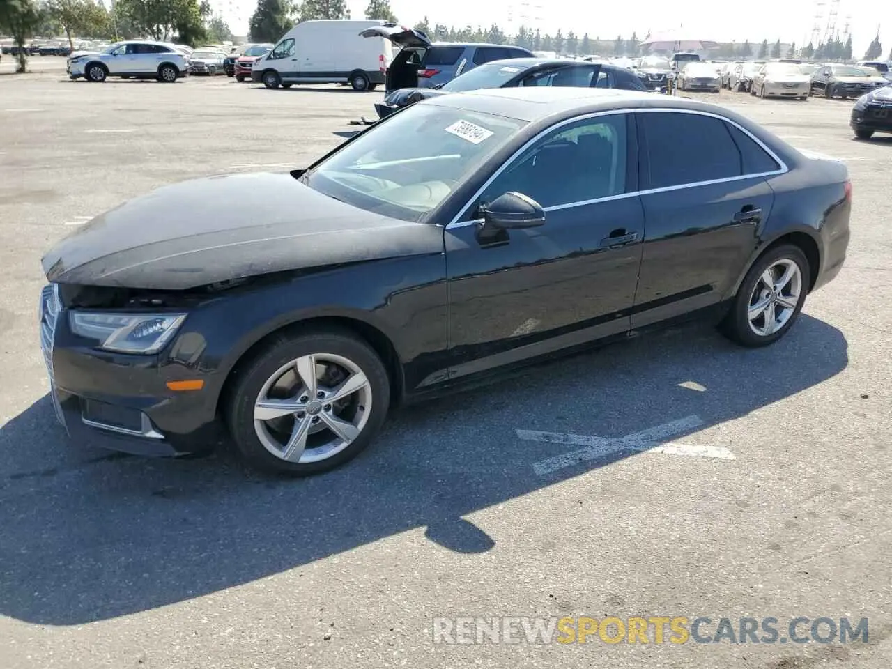 1 fotografías del automóvil dañado WAUGMAF47KN007355 AUDI A4 2019