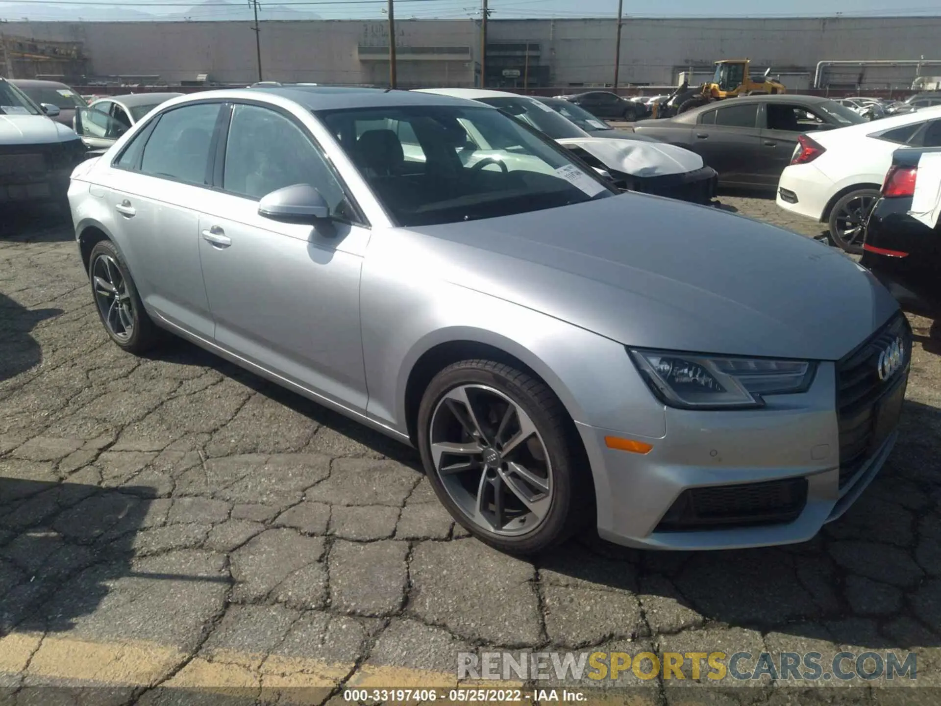 1 fotografías del automóvil dañado WAUGMAF47KN016654 AUDI A4 2019