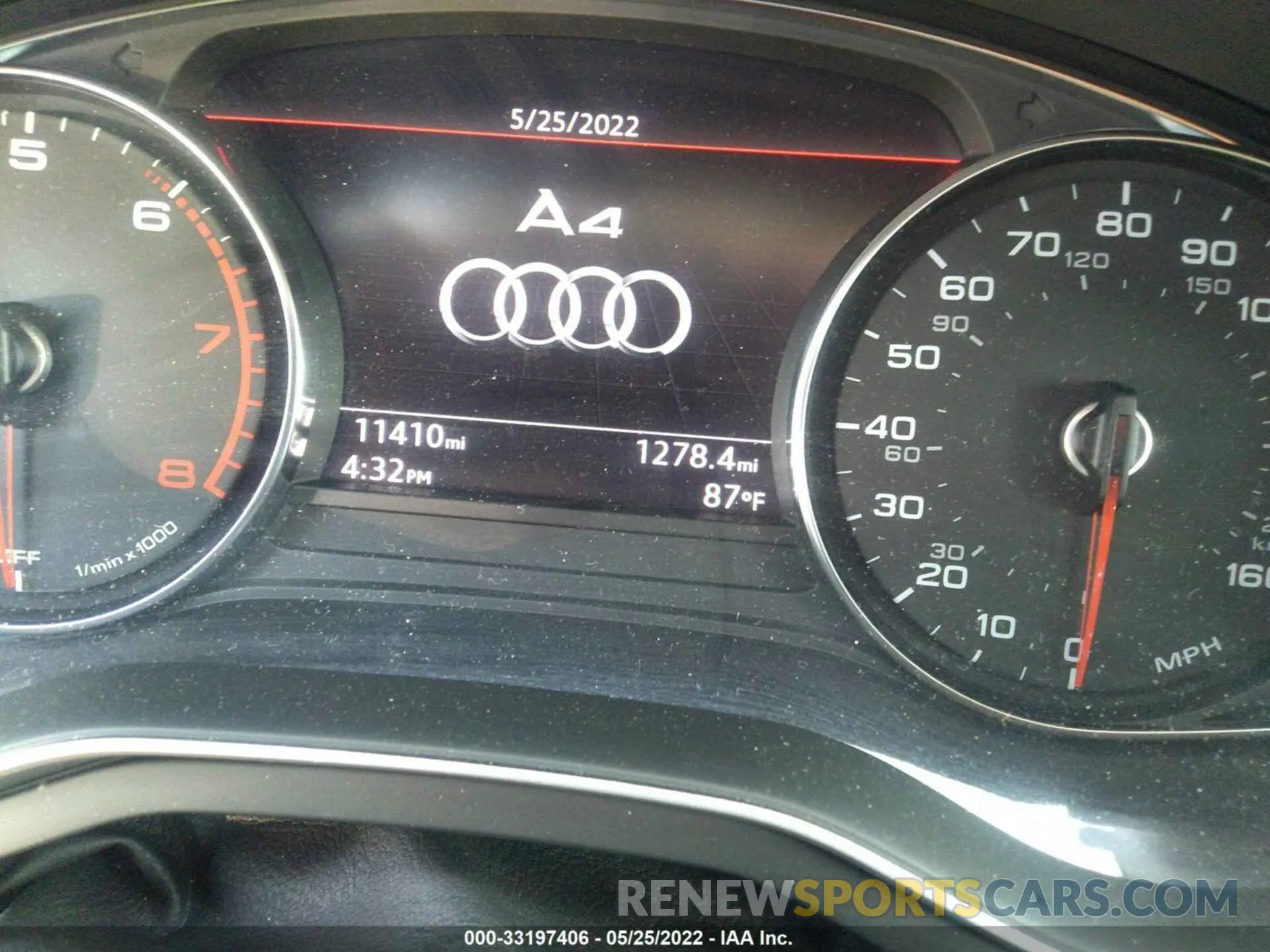 7 fotografías del automóvil dañado WAUGMAF47KN016654 AUDI A4 2019