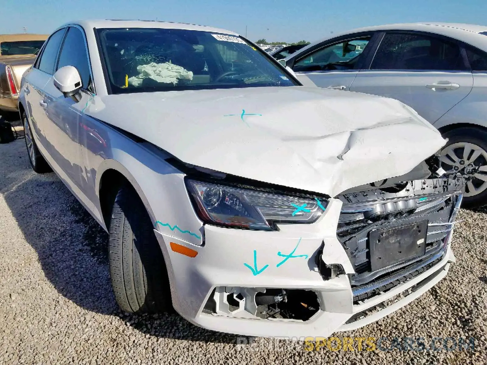 1 fotografías del automóvil dañado WAUGMAF48KN006232 AUDI A4 2019