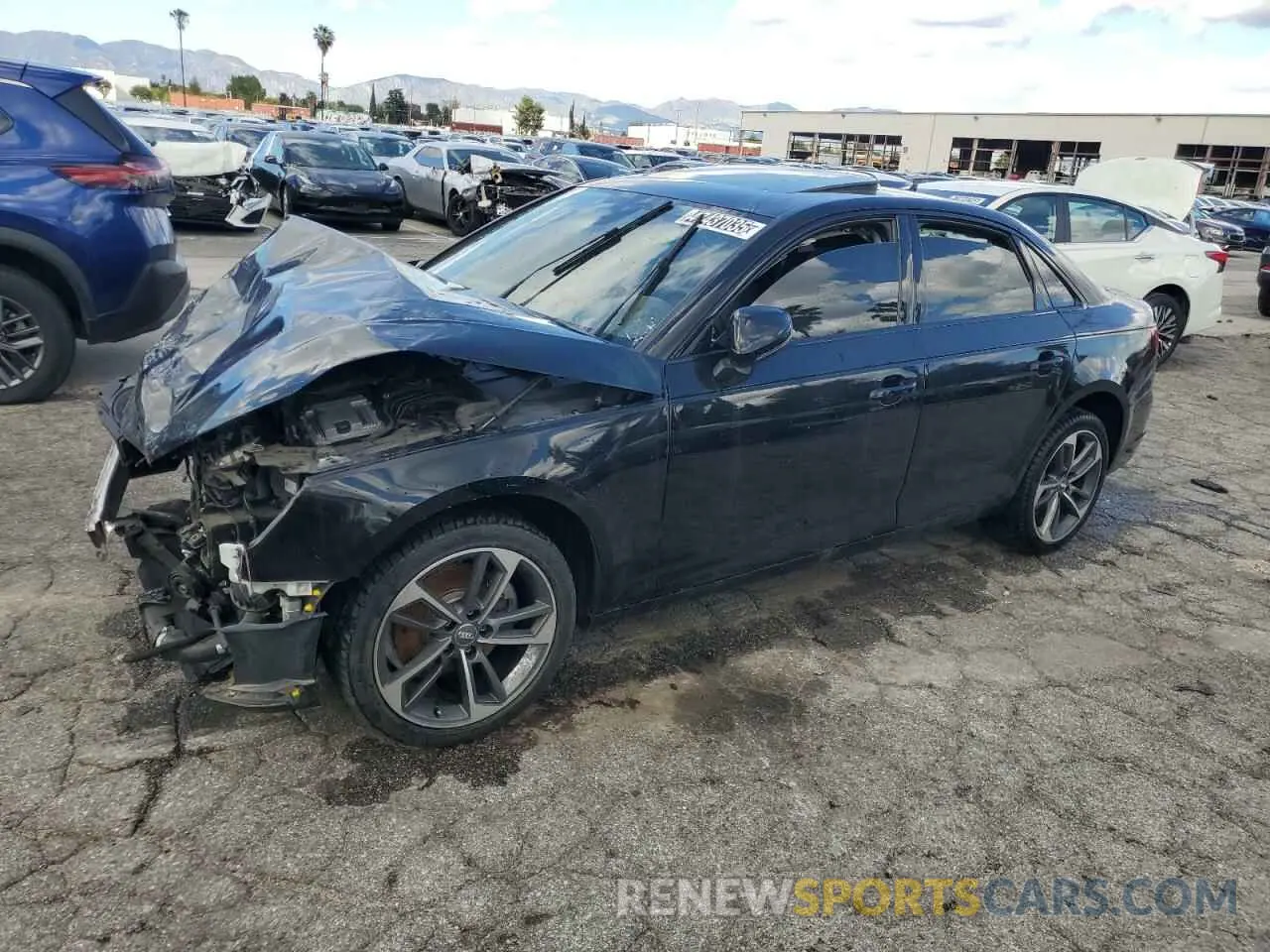 1 fotografías del automóvil dañado WAUGMAF48KN021927 AUDI A4 2019