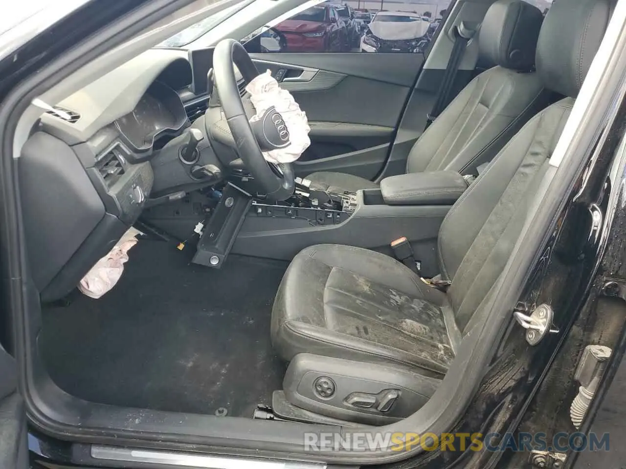 7 fotografías del automóvil dañado WAUGMAF48KN021927 AUDI A4 2019