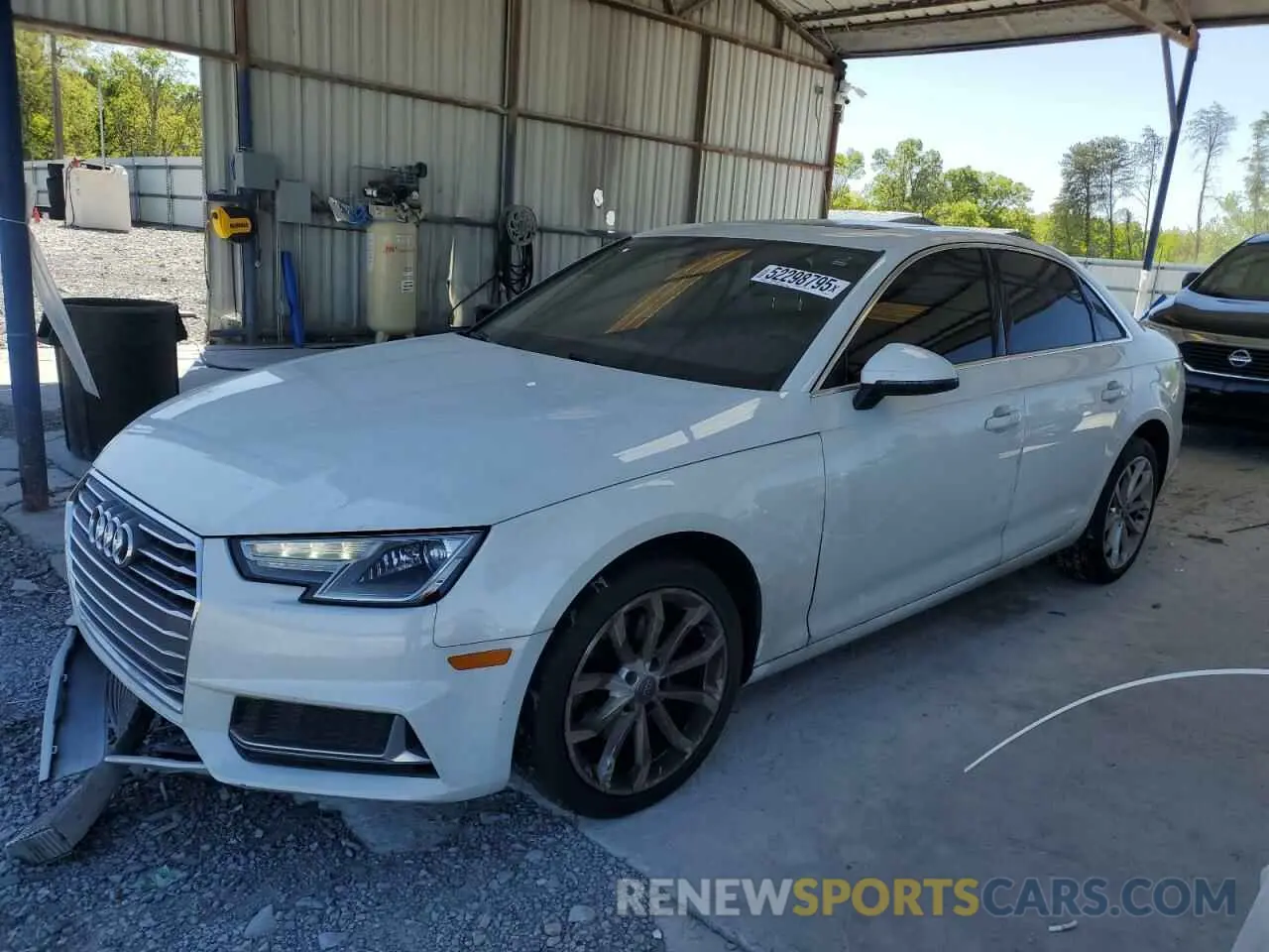1 fotografías del automóvil dañado WAUGMAF4XKN001422 AUDI A4 2019