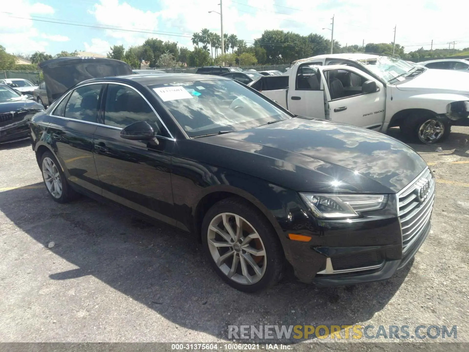 1 fotografías del automóvil dañado WAUGMAF4XKN007981 AUDI A4 2019