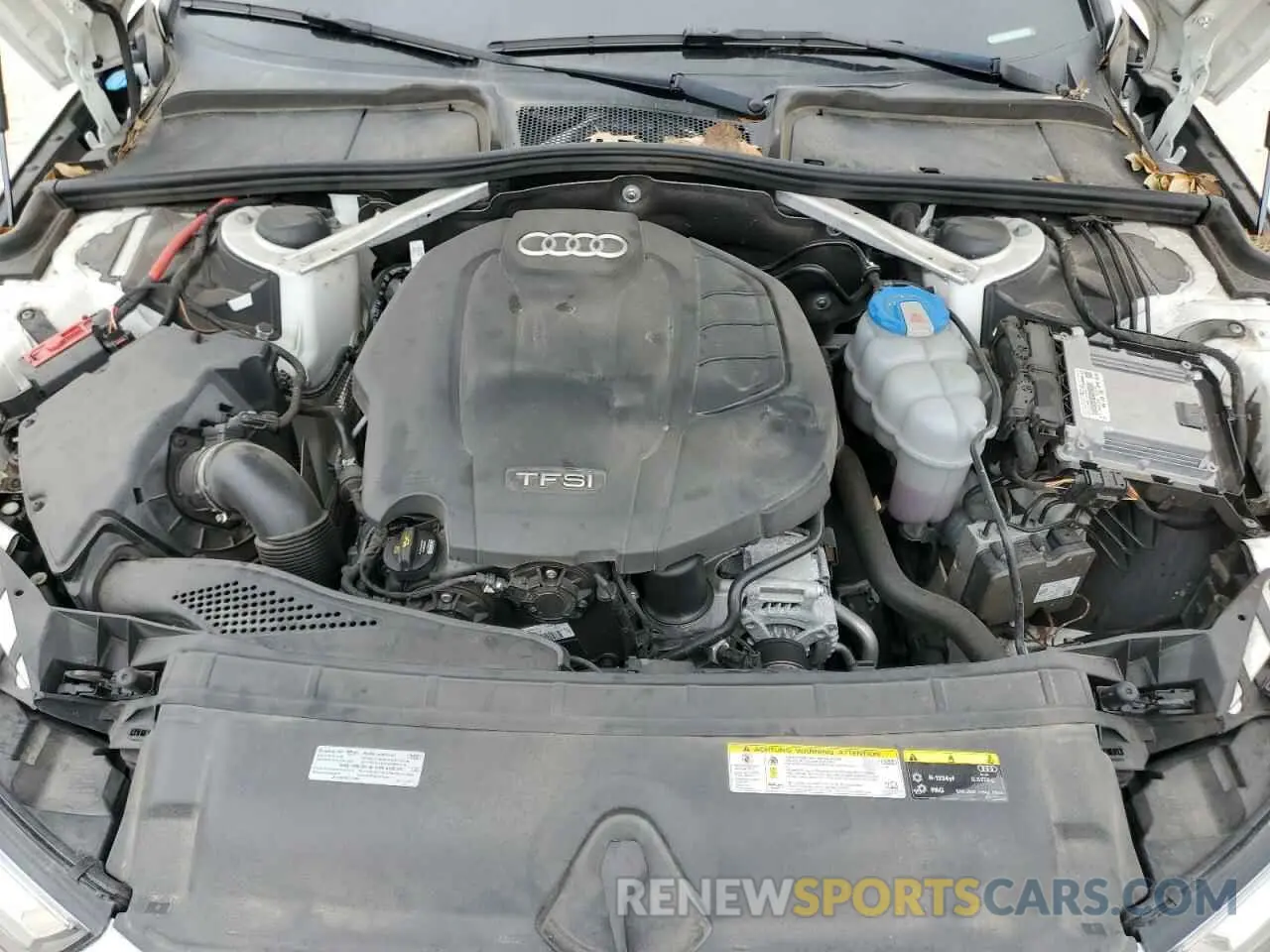 11 fotografías del automóvil dañado WAUHMAF40KN004298 AUDI A4 2019