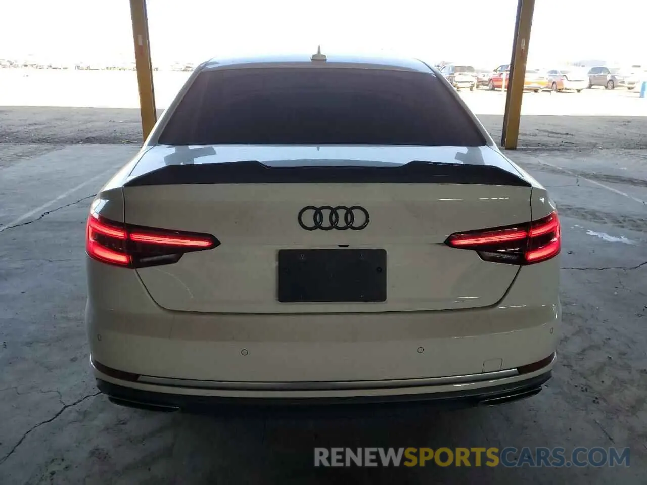 6 fotografías del automóvil dañado WAUHMAF43KA107853 AUDI A4 2019