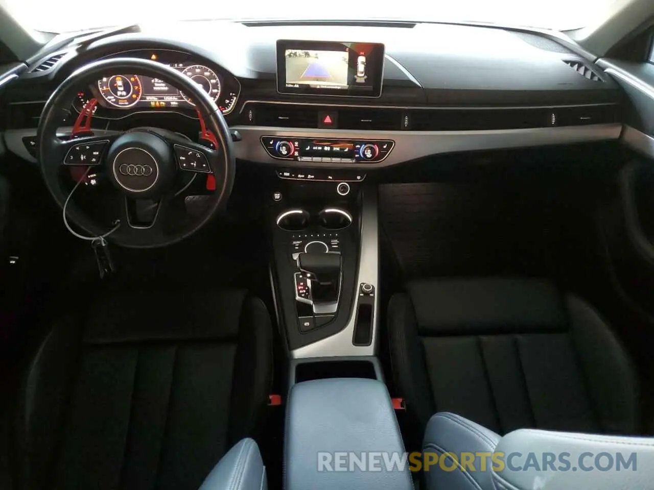 8 fotografías del automóvil dañado WAUHMAF43KA107853 AUDI A4 2019