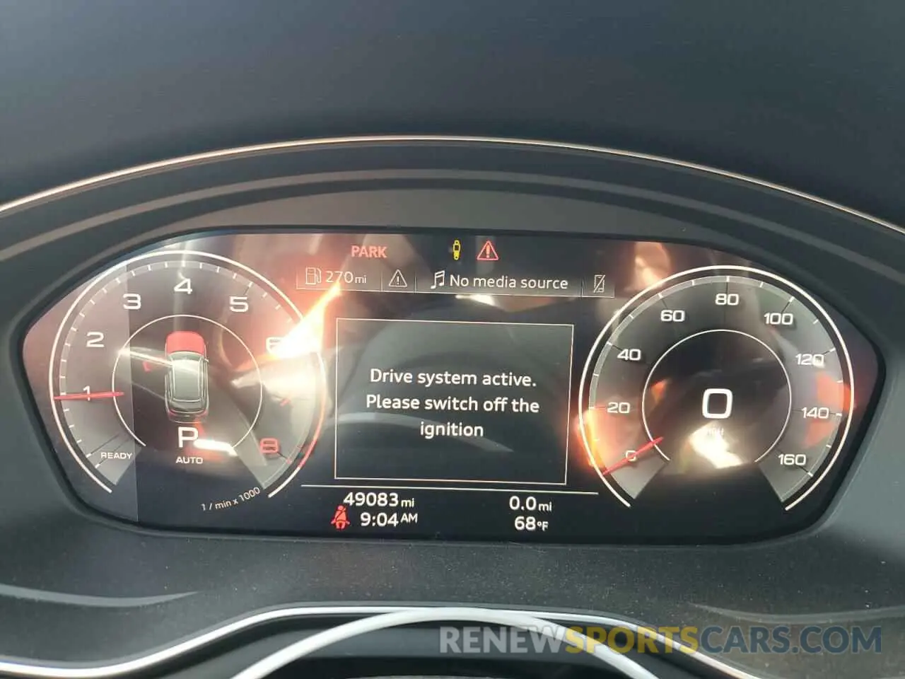 9 fotografías del automóvil dañado WA18NAF43LA066636 AUDI A4 2020