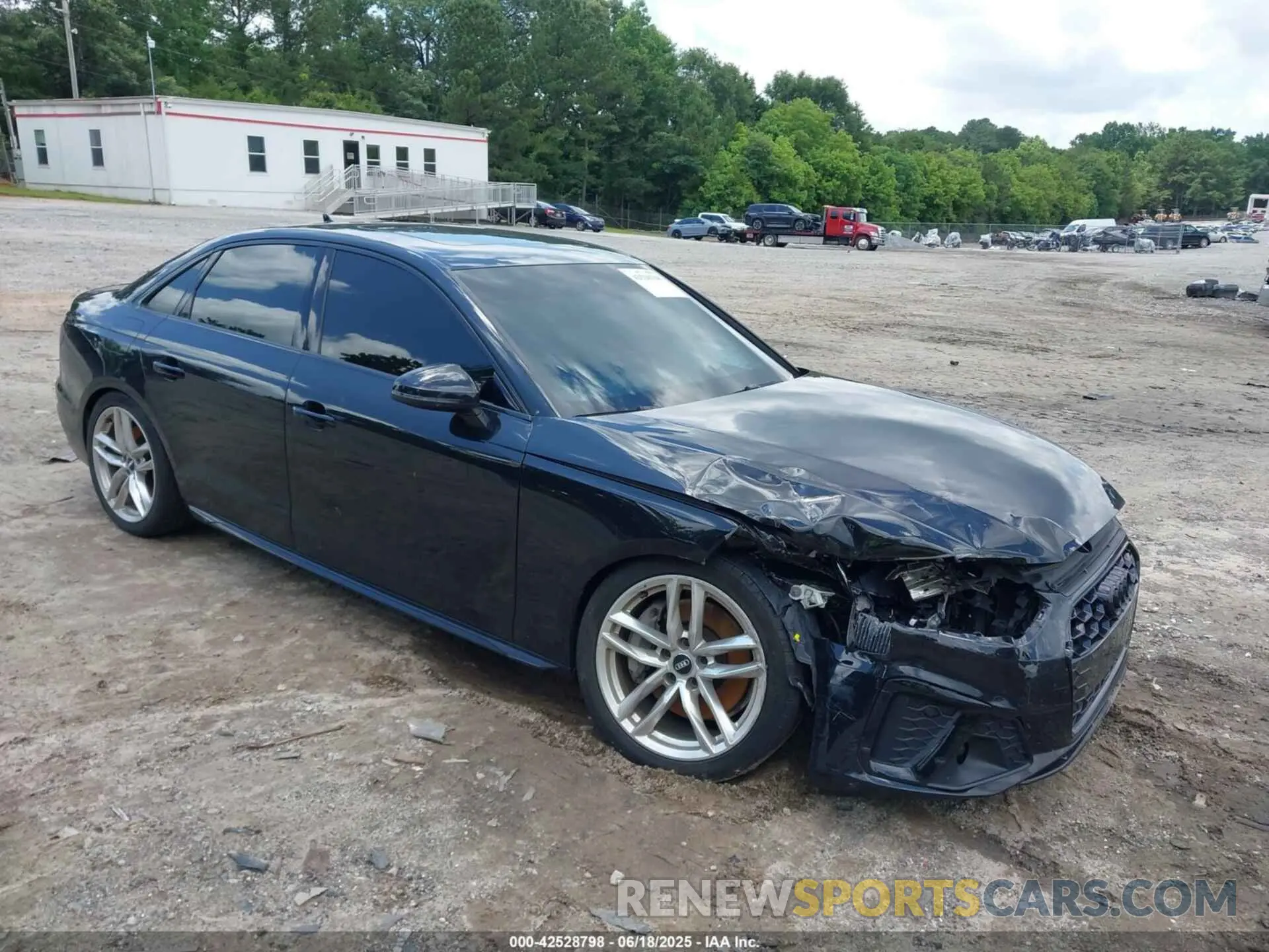 1 fotografías del automóvil dañado WAUDNAF40LA039959 AUDI A4 2020