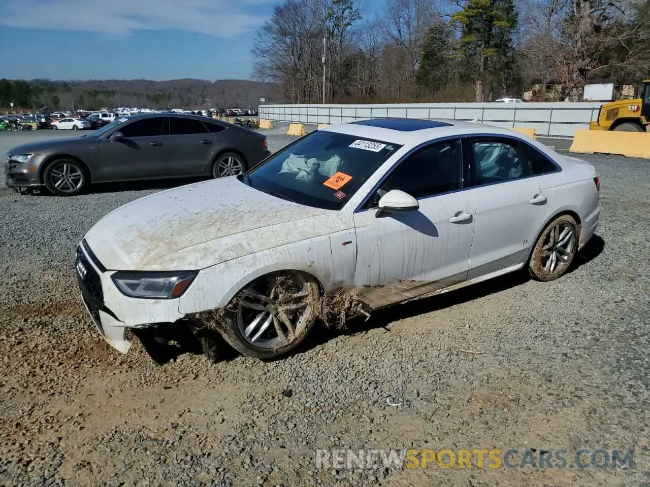 1 fotografías del automóvil dañado WAUDNAF41LN008082 AUDI A4 2020
