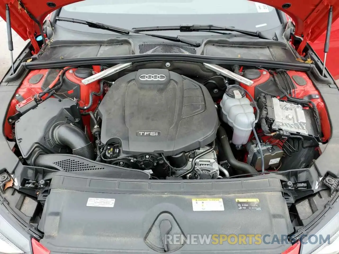11 fotografías del automóvil dañado WAUDNAF44LN012952 AUDI A4 2020