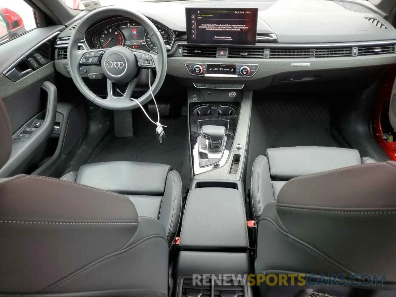 8 fotografías del automóvil dañado WAUDNAF44LN012952 AUDI A4 2020