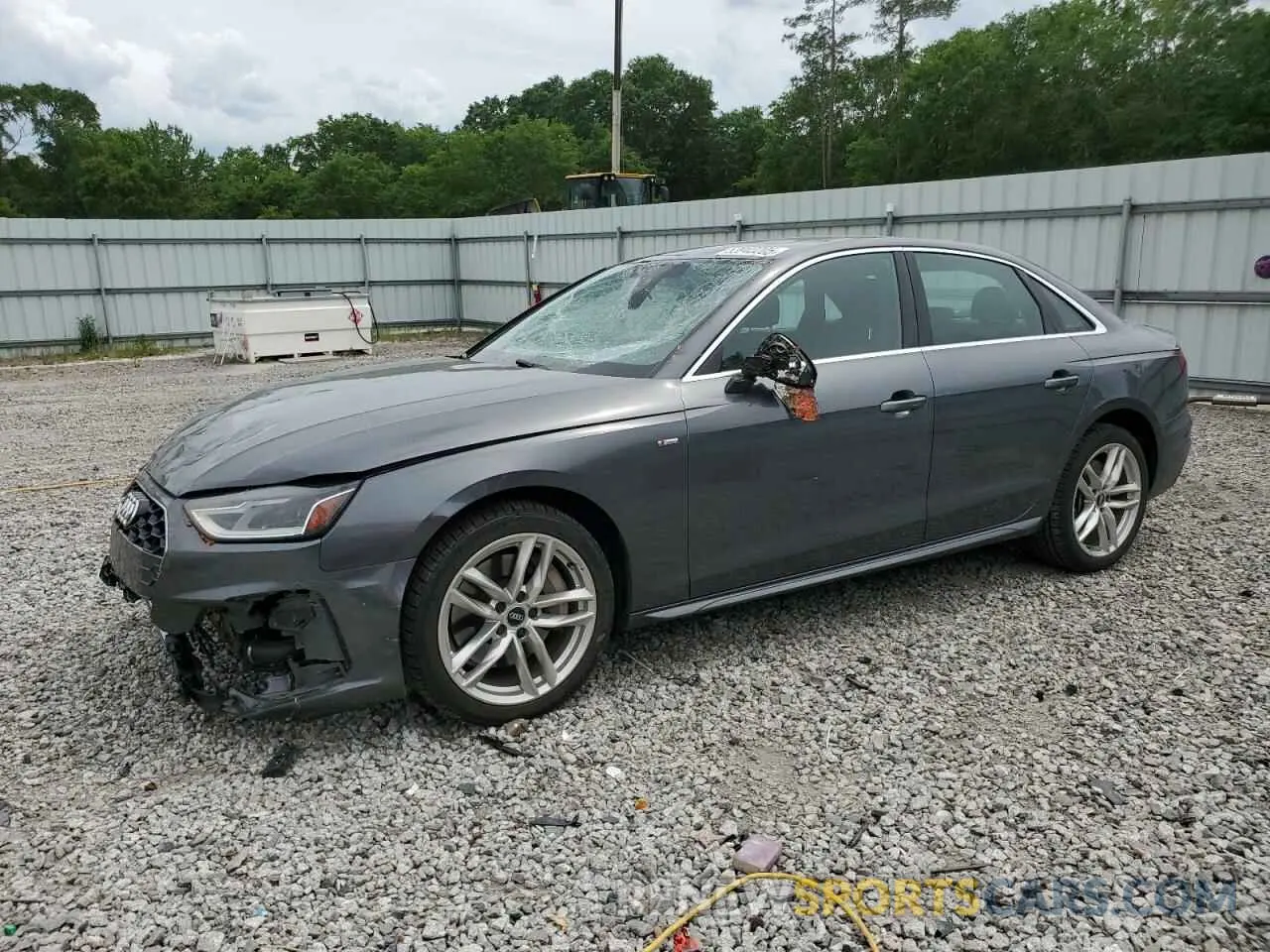 1 fotografías del automóvil dañado WAUDNAF47LA058444 AUDI A4 2020