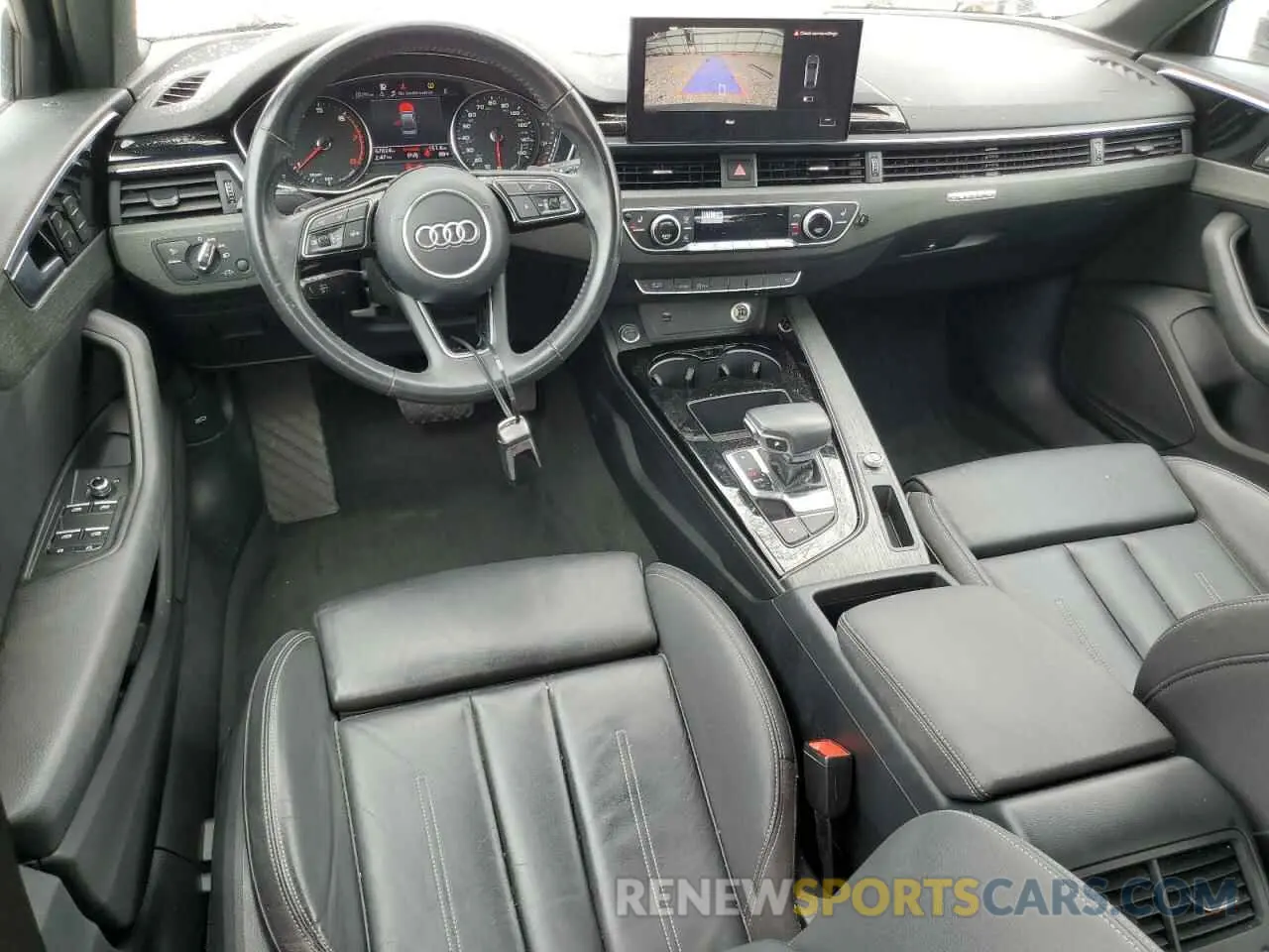 8 fotografías del automóvil dañado WAUDNAF47LA058444 AUDI A4 2020
