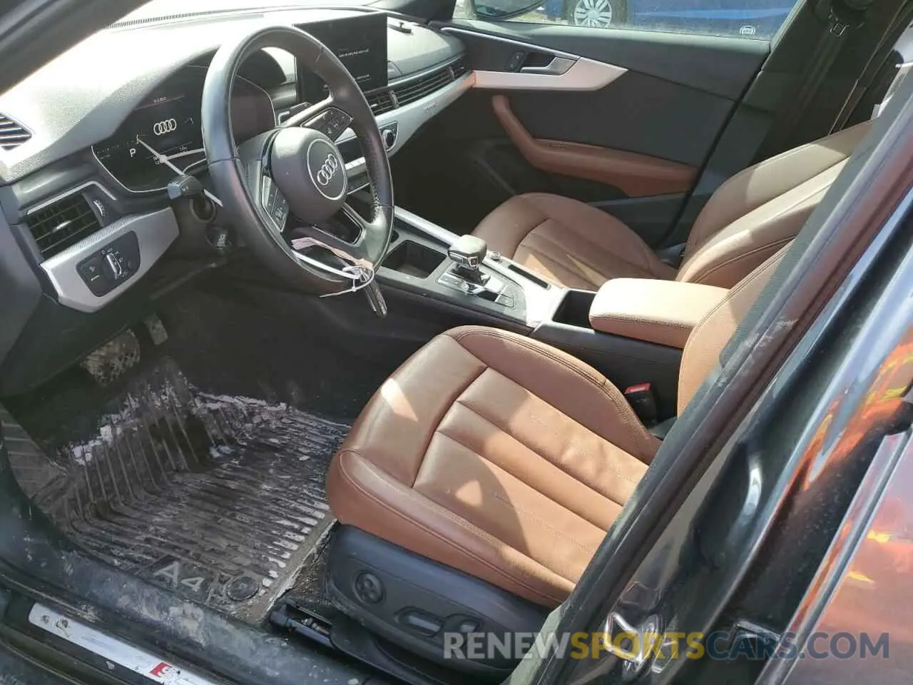 7 fotografías del automóvil dañado WAUENAF40LA051288 AUDI A4 2020