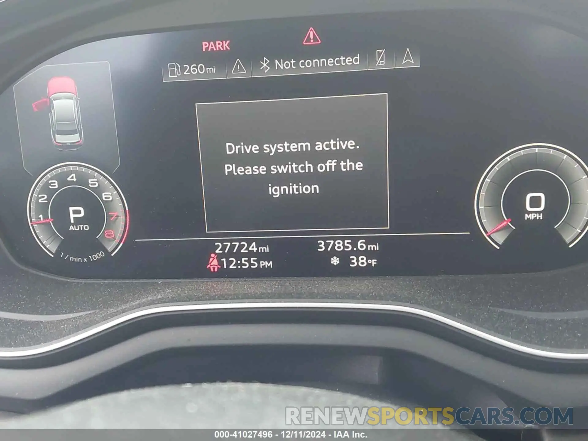 15 fotografías del automóvil dañado WAUENAF40LA053929 AUDI A4 2020