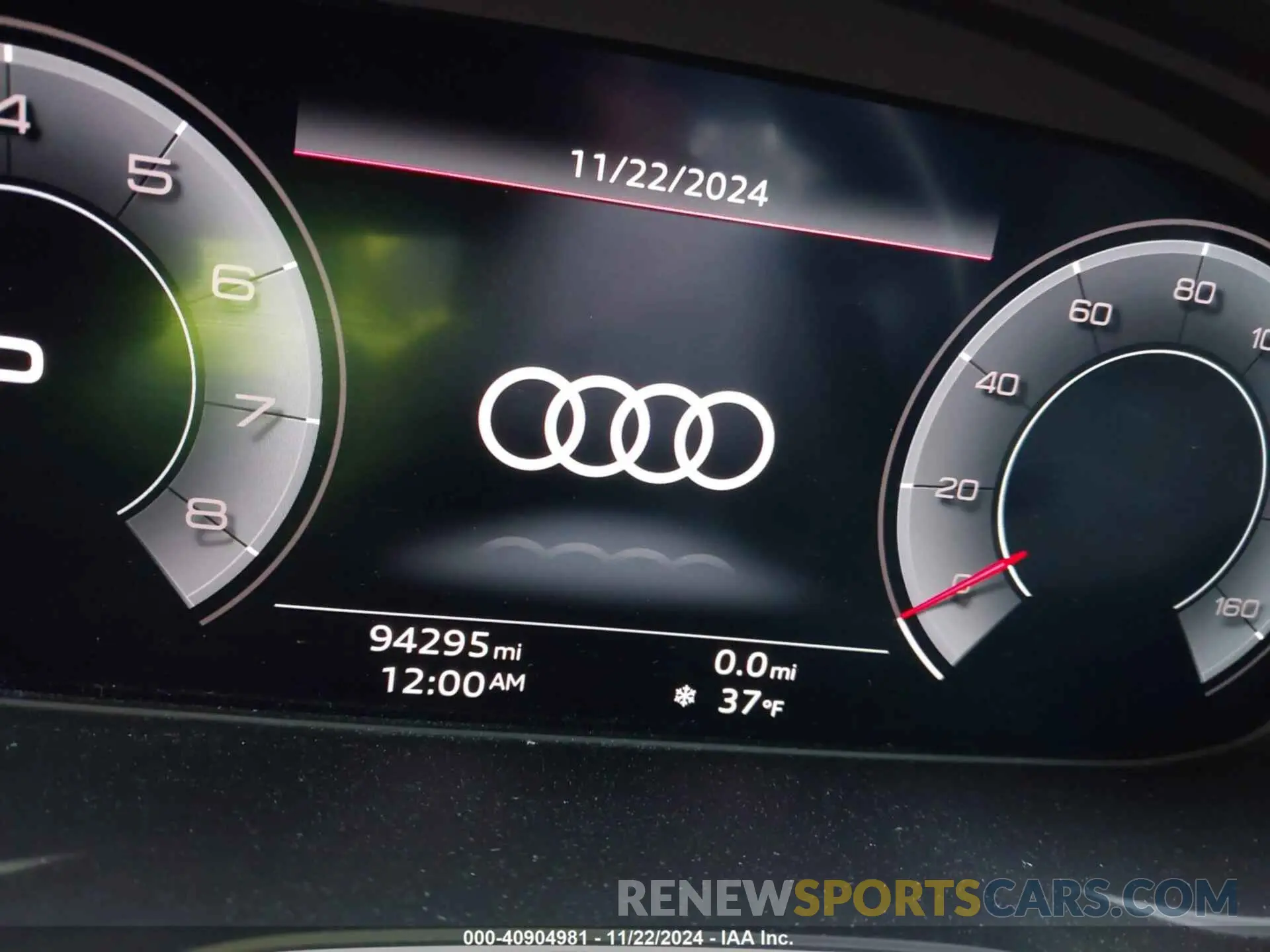 7 fotografías del automóvil dañado WAUENAF40LA061996 AUDI A4 2020