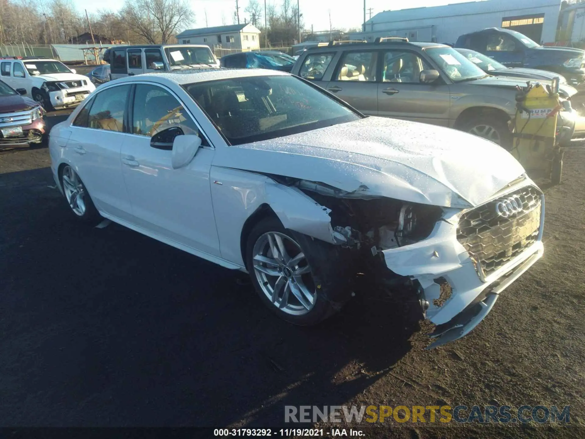 1 fotografías del automóvil dañado WAUENAF48LA055539 AUDI A4 2020