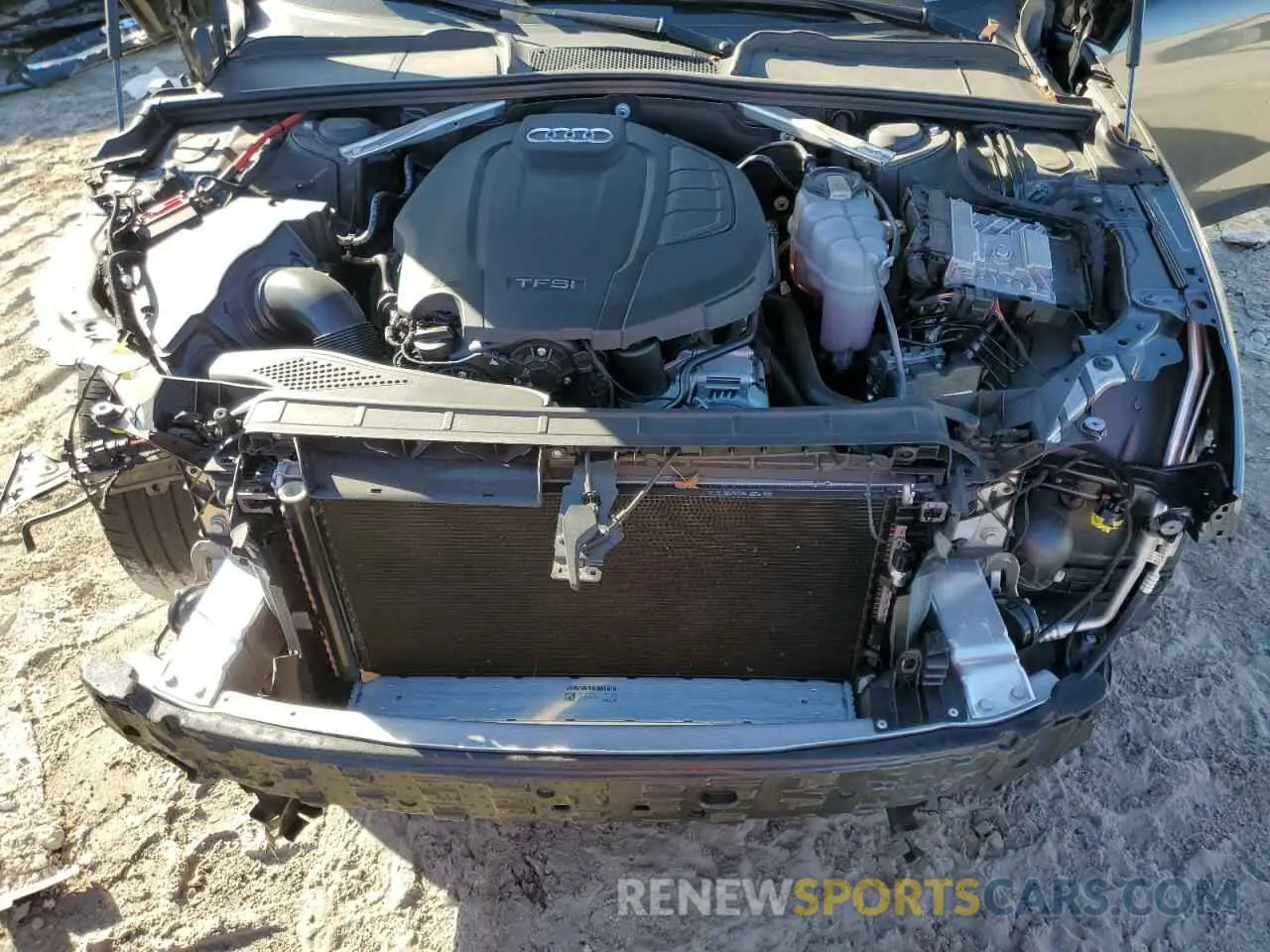 11 fotografías del automóvil dañado WAUENAF49LA039995 AUDI A4 2020