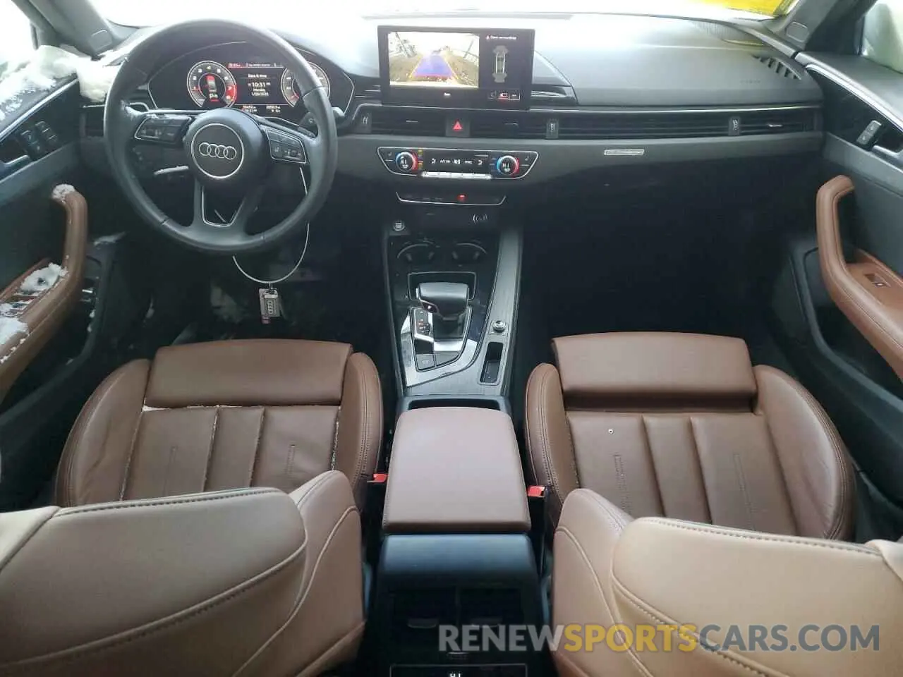 8 fotografías del automóvil dañado WAUENAF4XLN007923 AUDI A4 2020