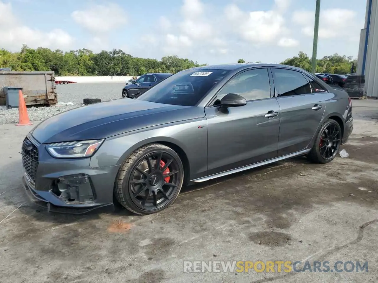 1 fotografías del automóvil dañado WAUENAF4XLN012359 AUDI A4 2020