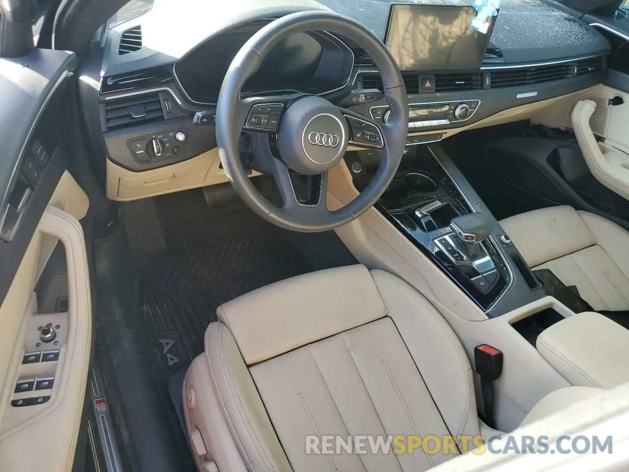 8 fotografías del automóvil dañado WAUFNAF46LA049422 AUDI A4 2020