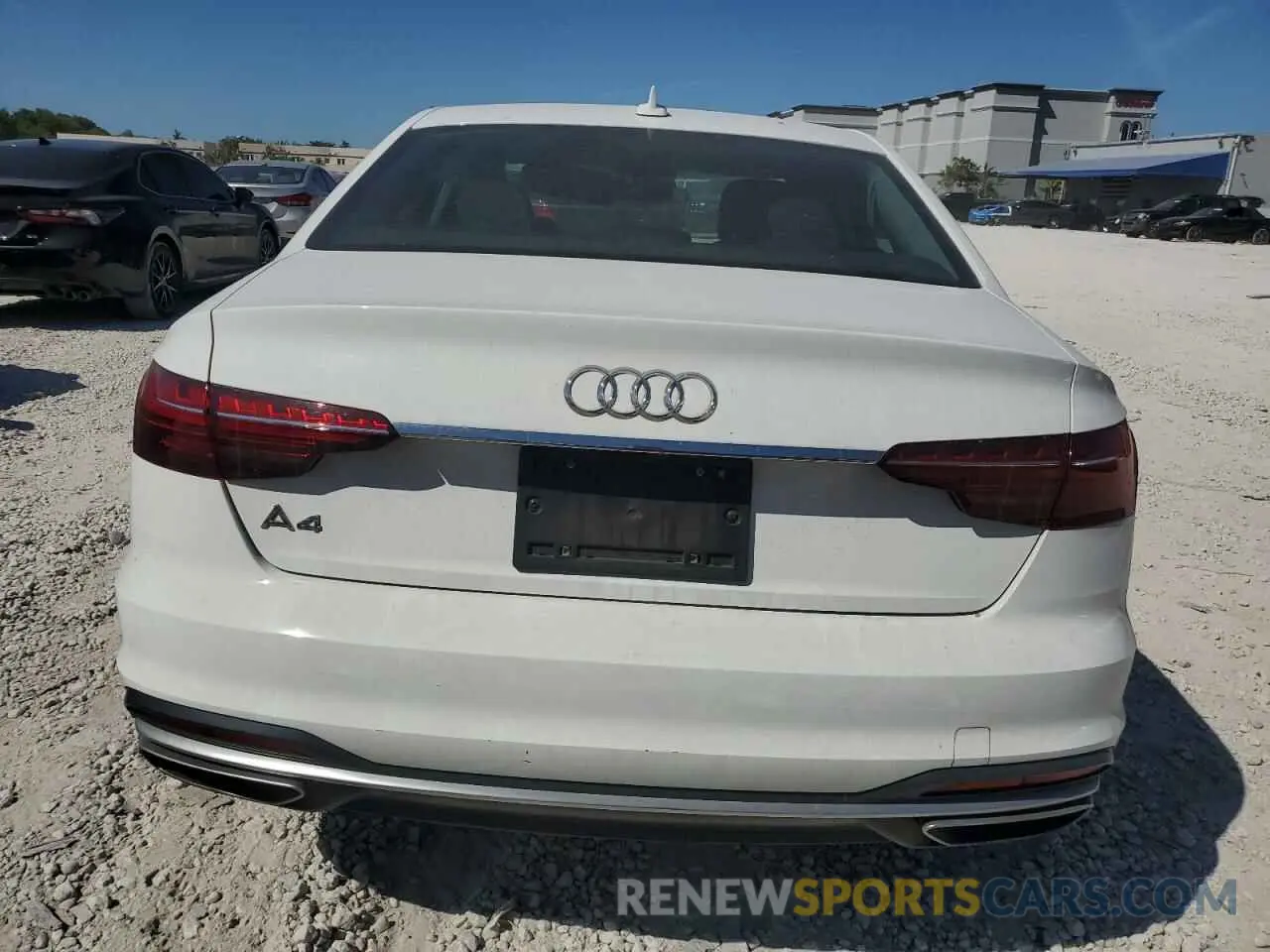 6 fotografías del automóvil dañado WAUGMAF41LN009636 AUDI A4 2020