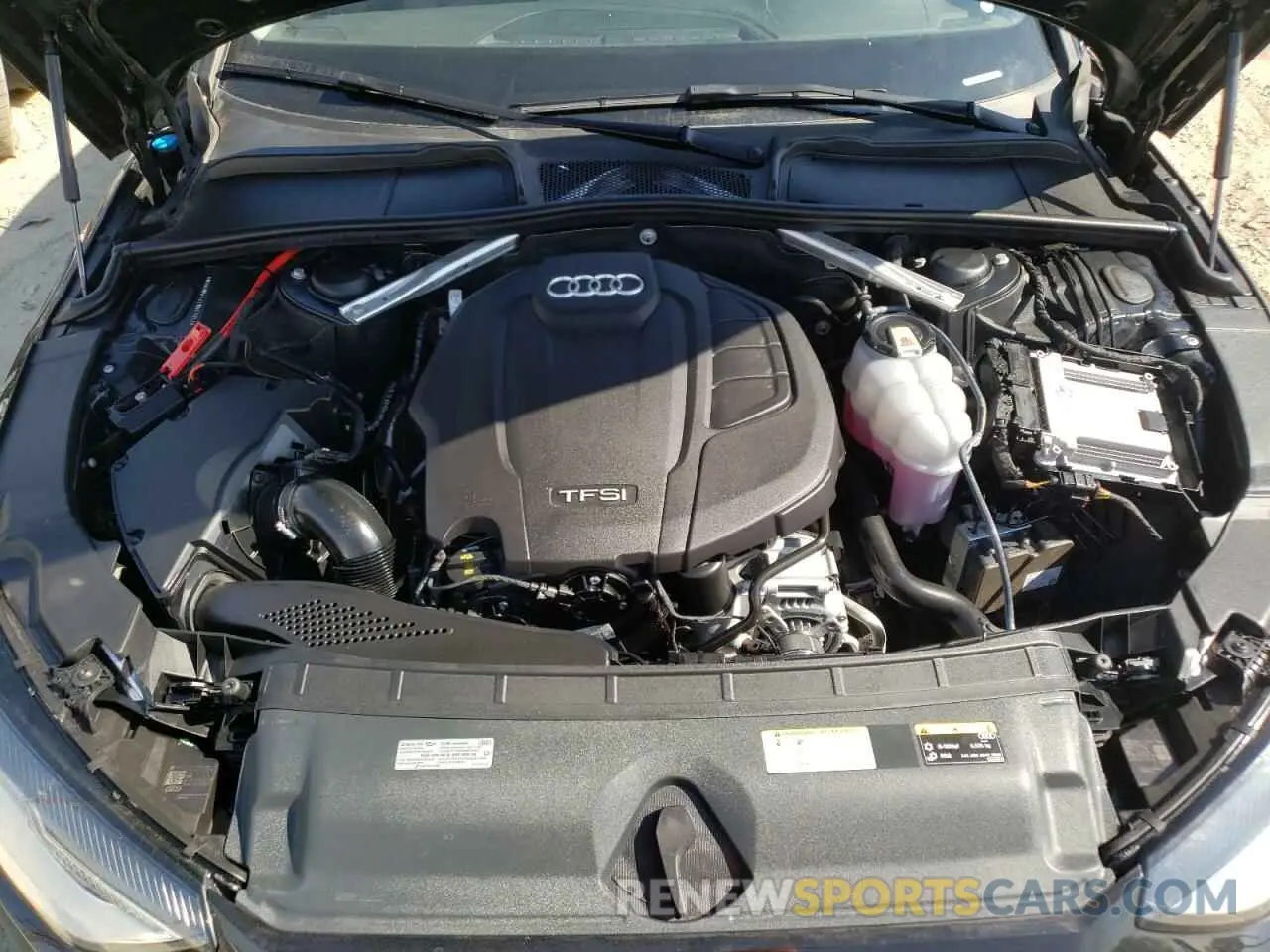 7 fotografías del automóvil dañado WAUGMAF42LN003862 AUDI A4 2020