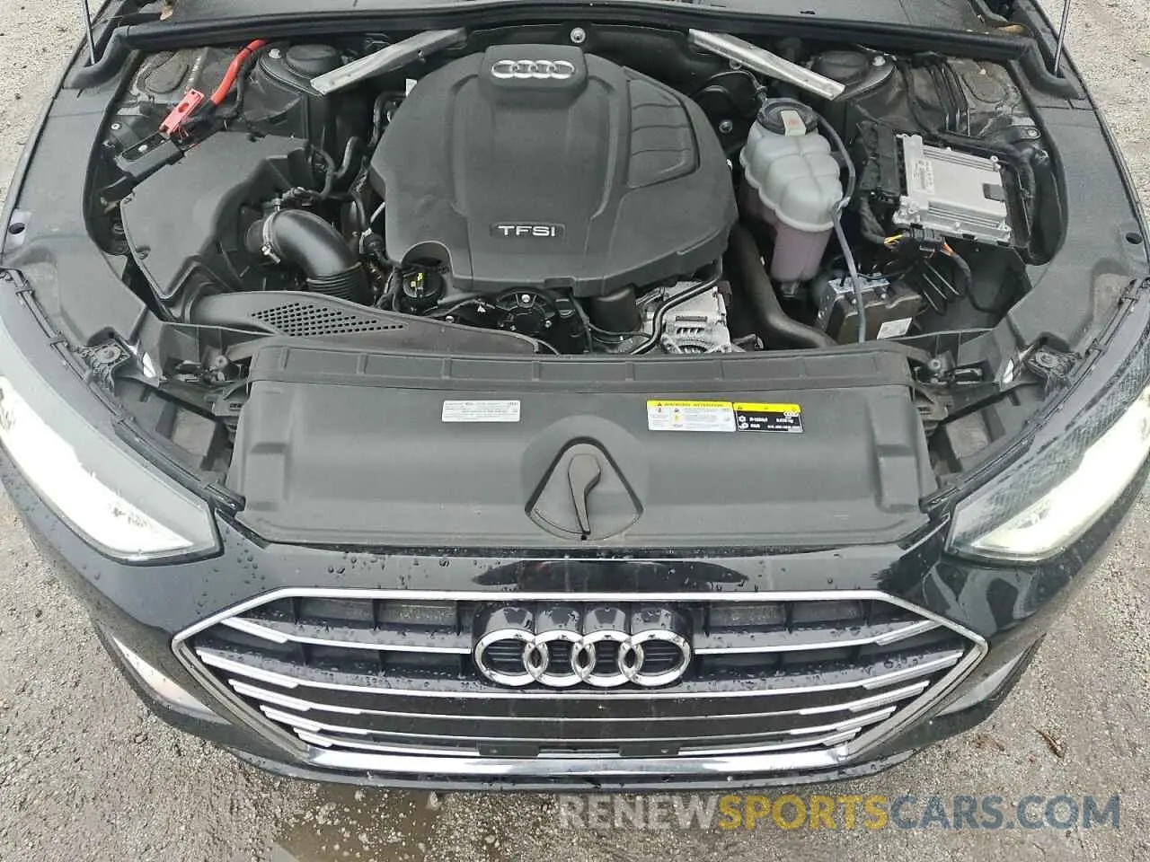 11 fotografías del automóvil dañado WAUGMAF44LN013373 AUDI A4 2020