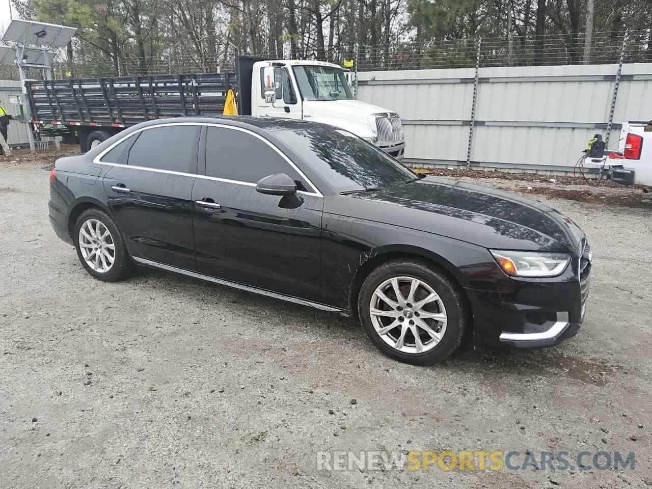 4 fotografías del automóvil dañado WAUGMAF44LN013373 AUDI A4 2020