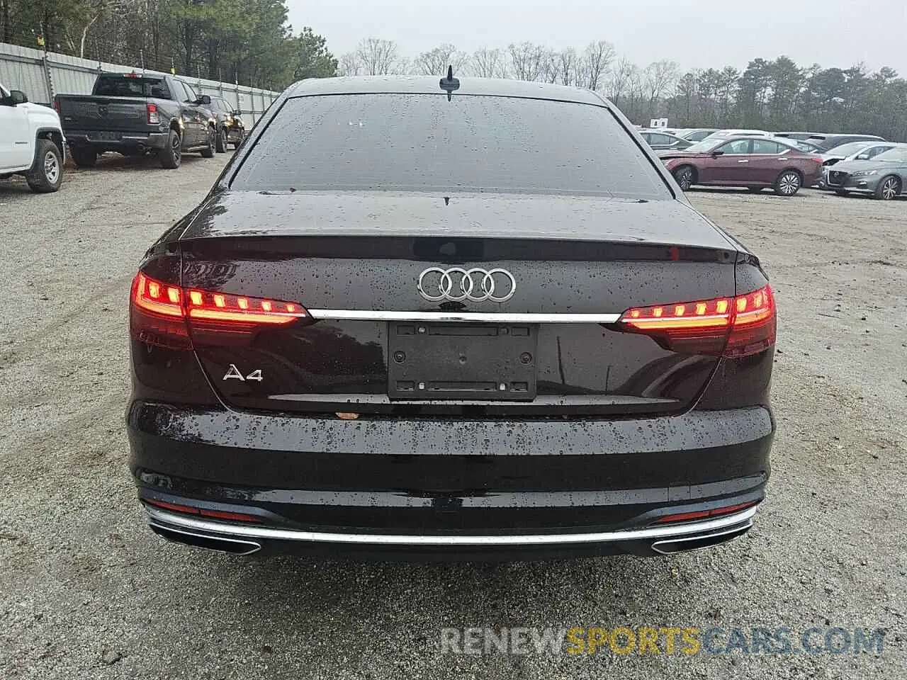 6 fotografías del automóvil dañado WAUGMAF44LN013373 AUDI A4 2020