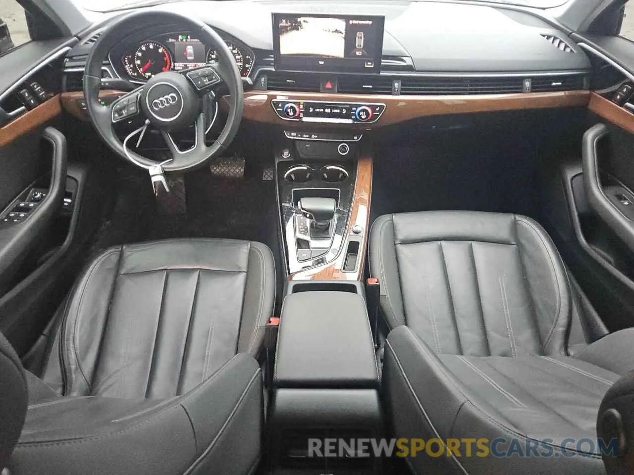 8 fotografías del automóvil dañado WAUGMAF44LN013373 AUDI A4 2020