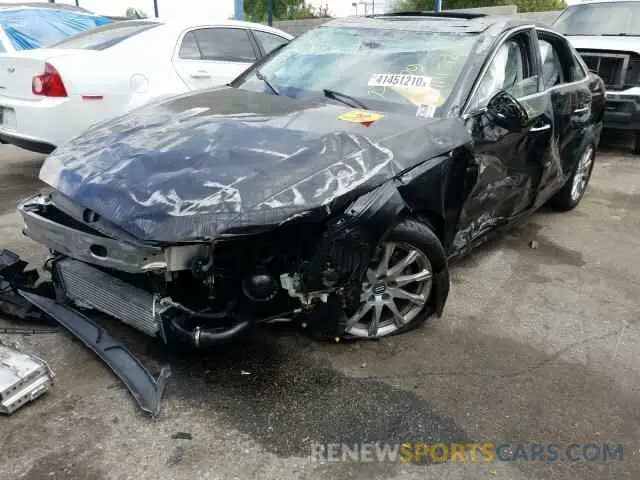 2 fotografías del automóvil dañado WAUGMAF47LN003940 AUDI A4 2020