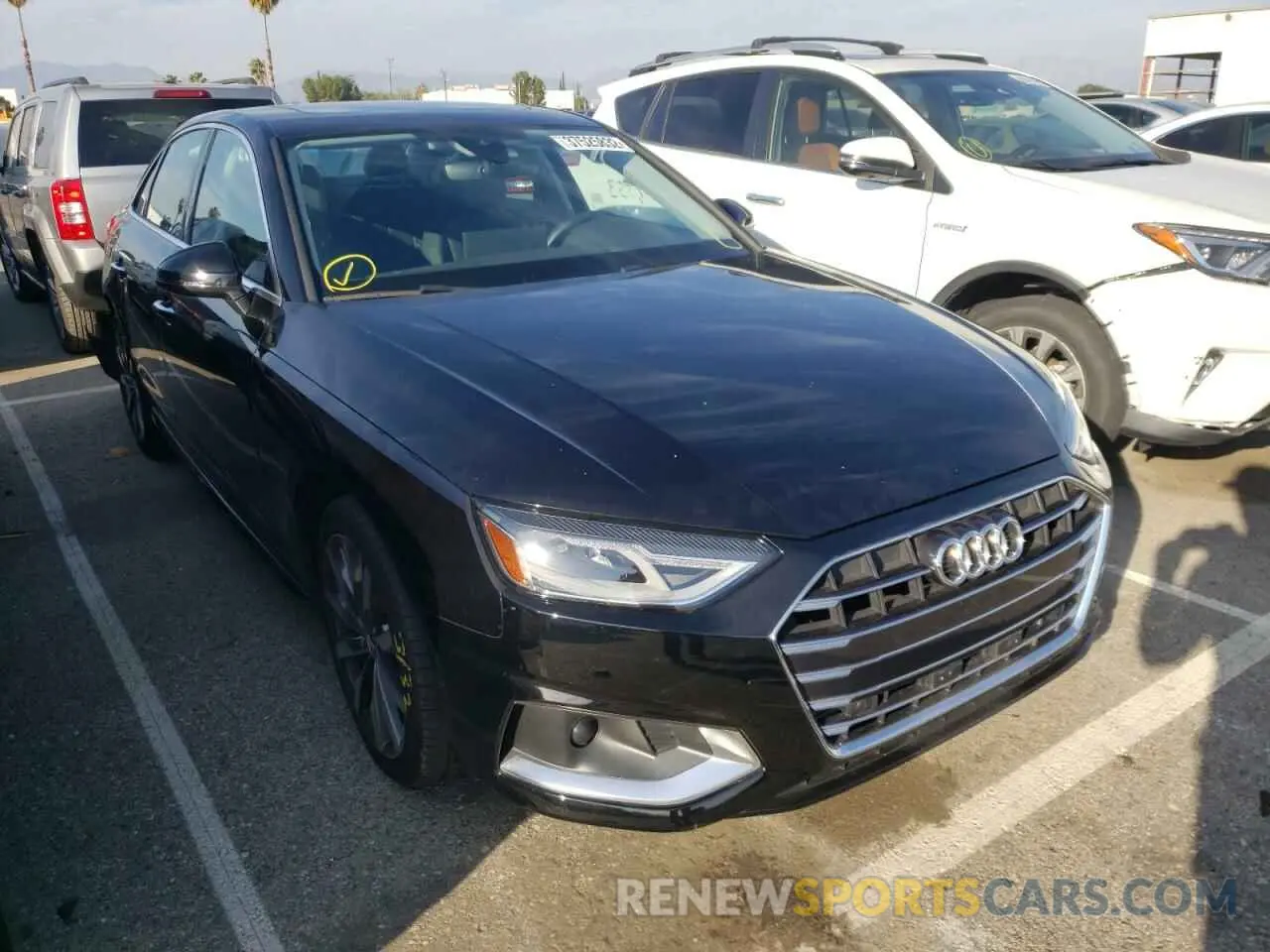 1 fotografías del automóvil dañado WAUGMAF47LN011990 AUDI A4 2020