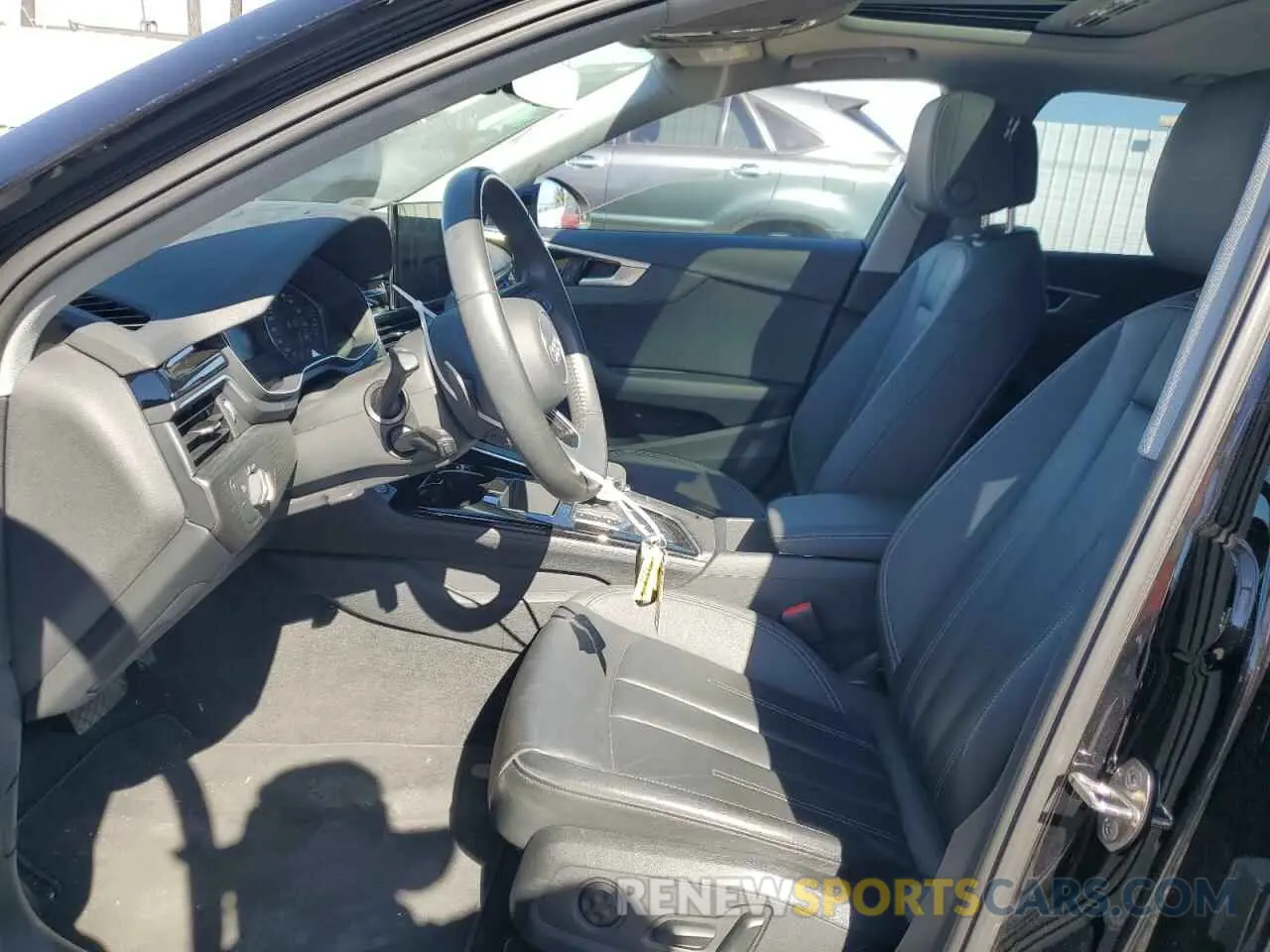7 fotografías del automóvil dañado WAUGMAF49LN003762 AUDI A4 2020