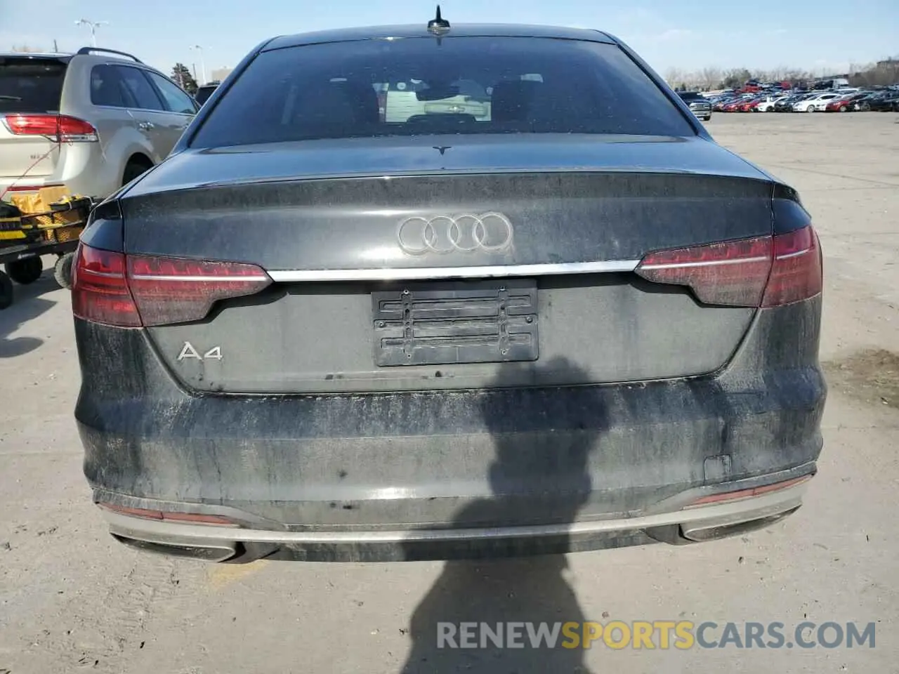 6 fotografías del automóvil dañado WAUGMAF4XLA059622 AUDI A4 2020