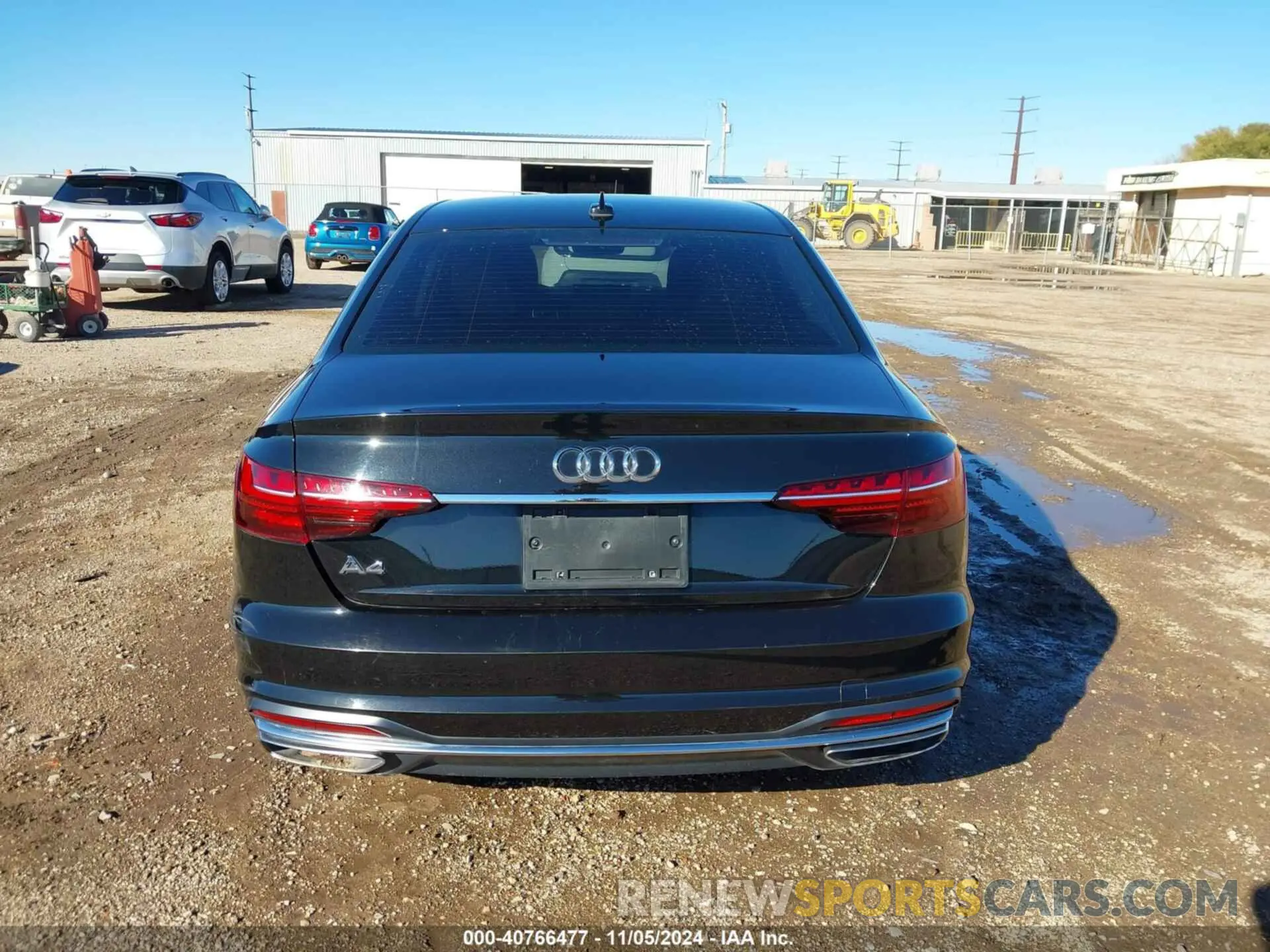 15 fotografías del automóvil dañado WAUGMAF4XLA072922 AUDI A4 2020