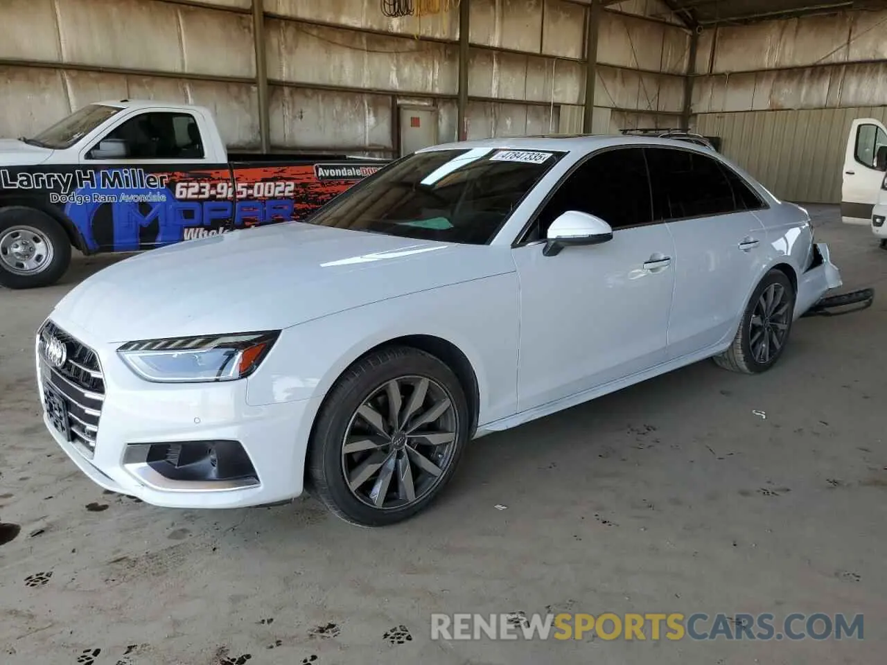 1 fotografías del automóvil dañado WAUHMAF40LA043224 AUDI A4 2020