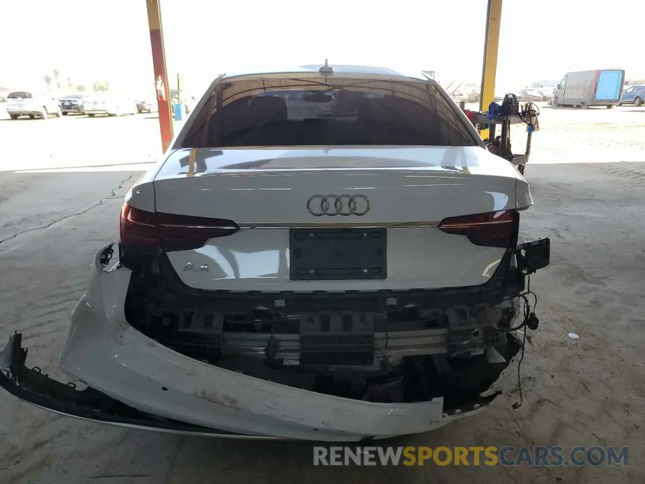 6 fotografías del automóvil dañado WAUHMAF40LA043224 AUDI A4 2020