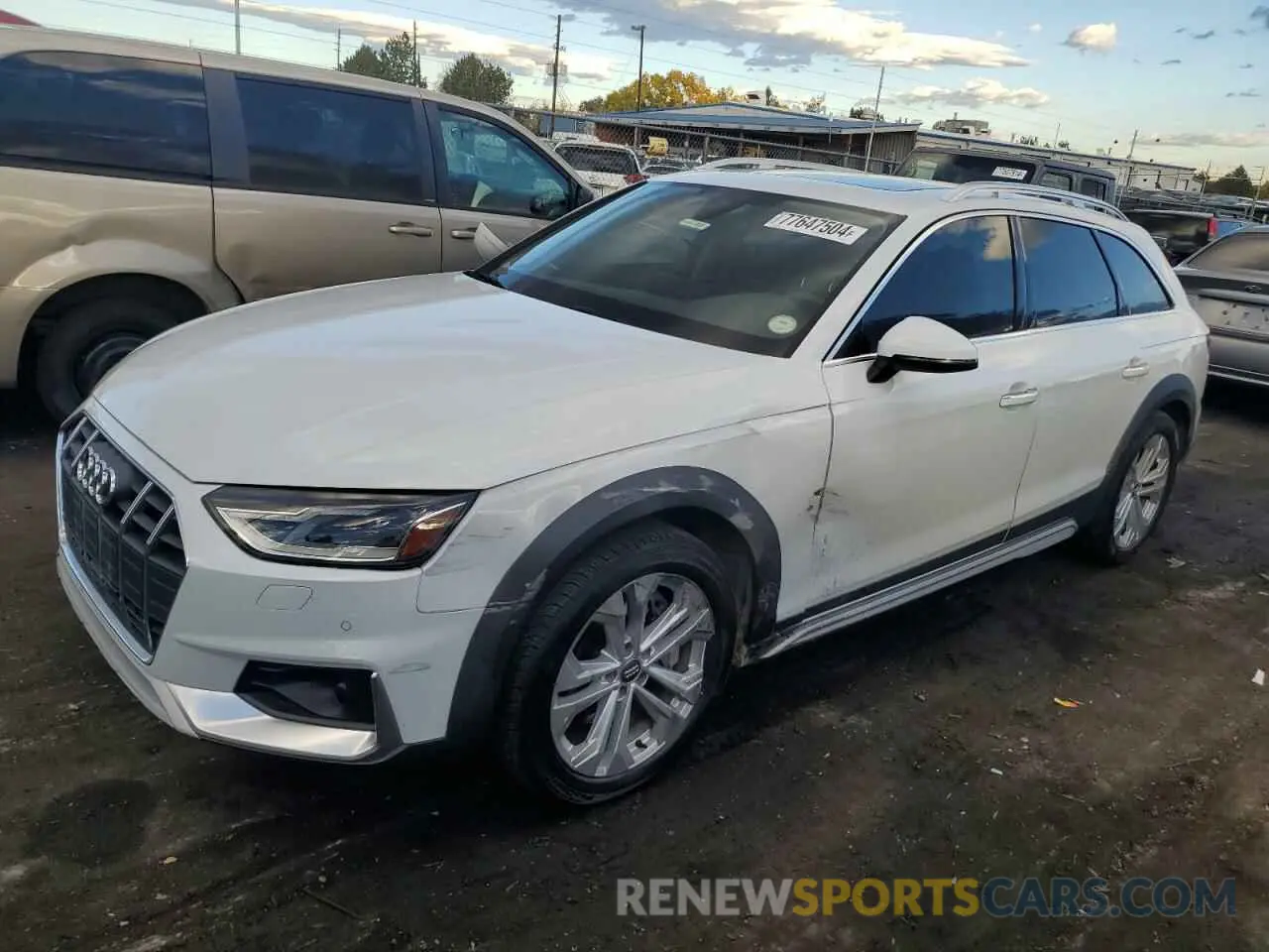1 fotografías del automóvil dañado WA17AAF4XMA022769 AUDI A4 2021