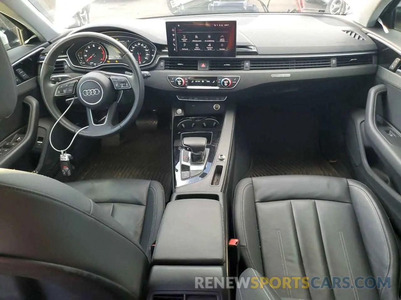 8 fotografías del automóvil dañado WA17AAF4XMA022769 AUDI A4 2021